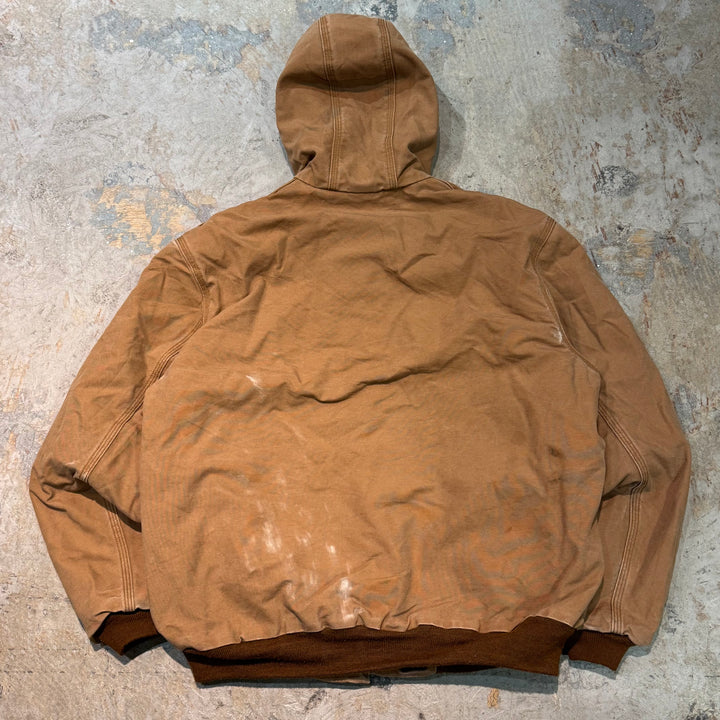 古着 Carhartt/ カーハート/ アクティブジャケット/ ダック地/ 裏地キルティング/ サイズL