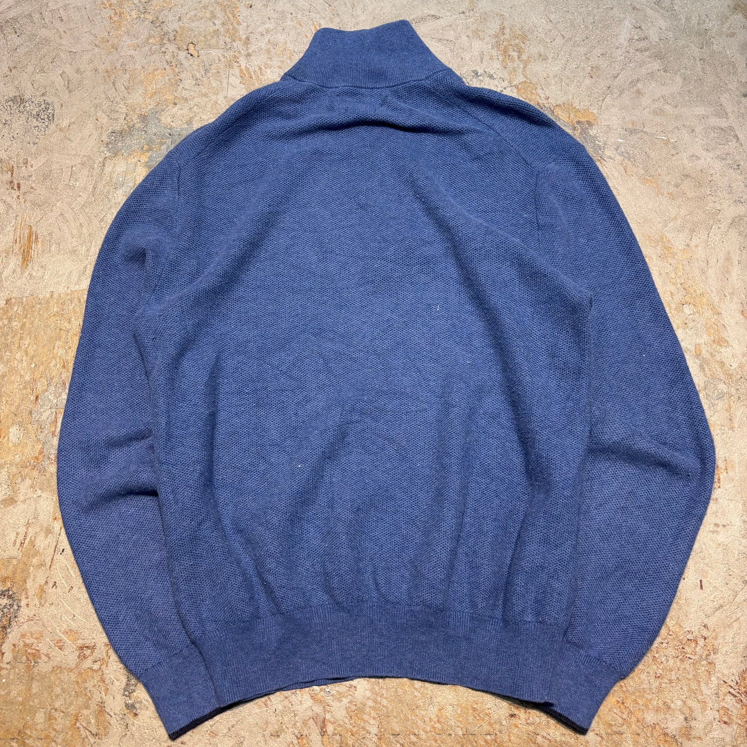 古着 POLO by Ralph Lauren/ ポロ バイ ラルフローレン/ ハーフジップニットセーター/ サイズM