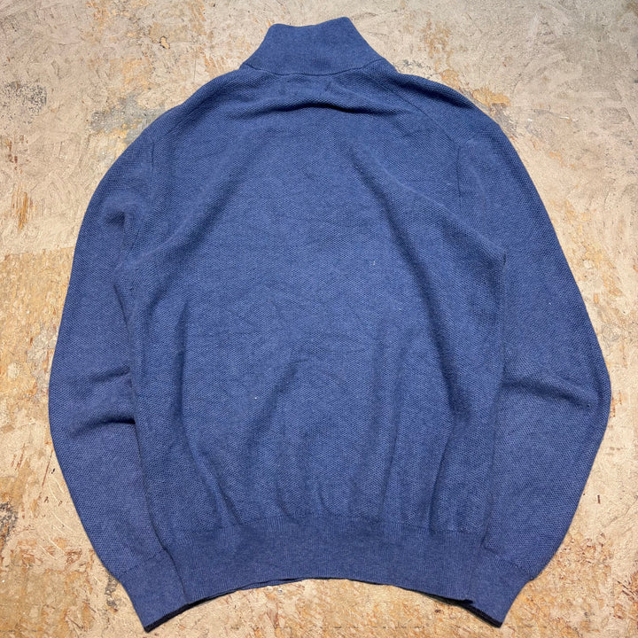 古着 POLO by Ralph Lauren/ ポロ バイ ラルフローレン/ ハーフジップニットセーター/ サイズM