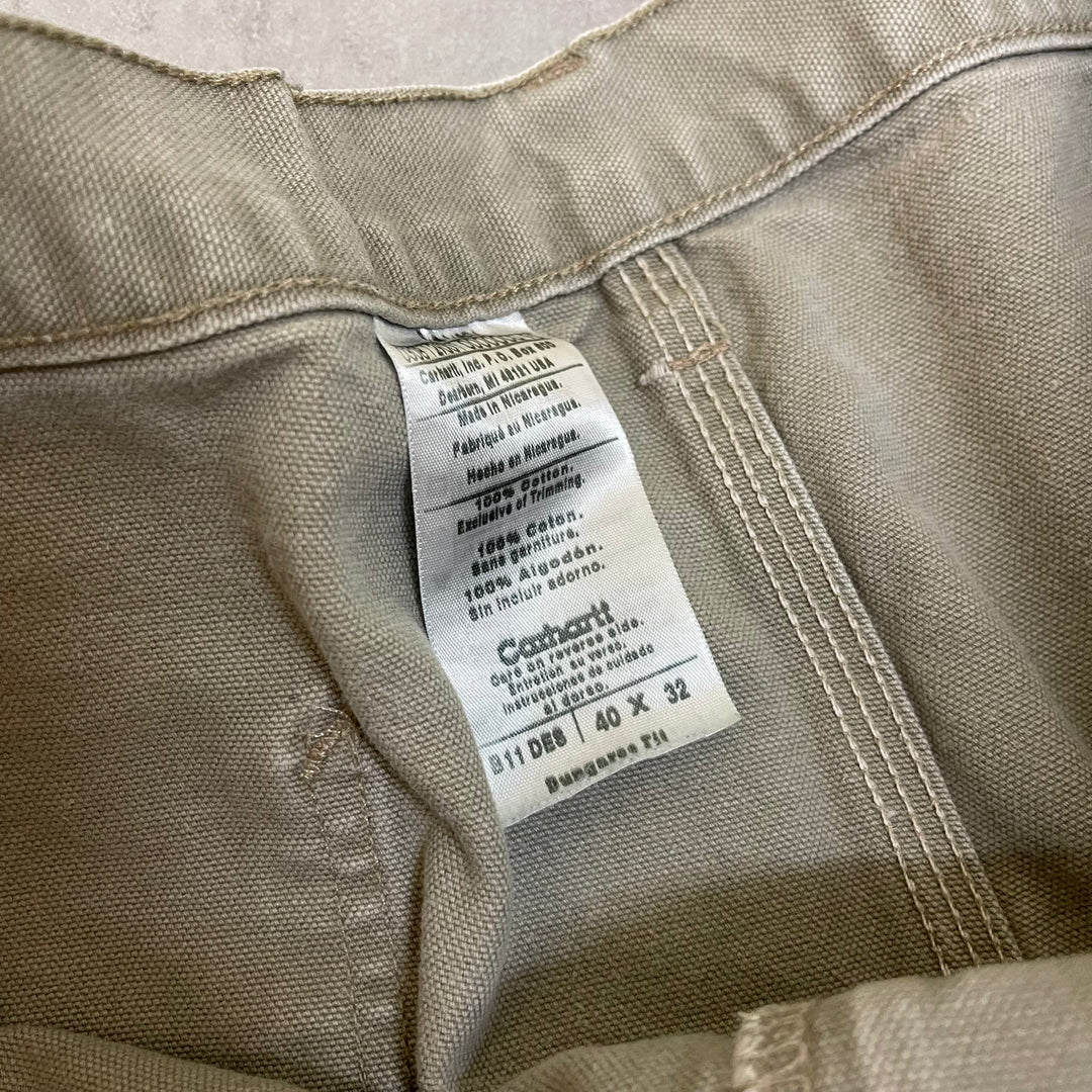 #1681 古着 Carhartt/カーハート  Duck Work Pants/ダック地ワークパンツ  /  サイズ40×32