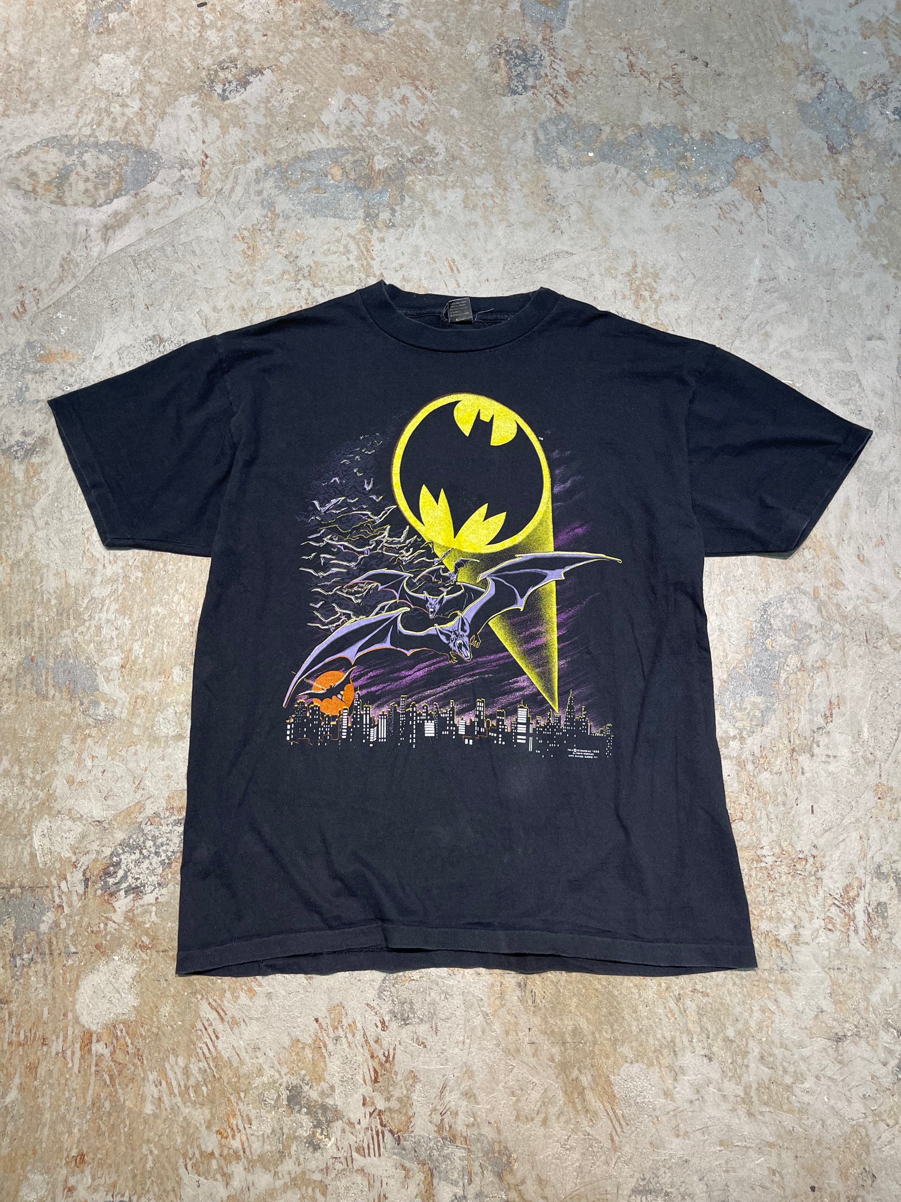 MA186 古着 USA製 88's DC COMICS / BATMAN / バットマン