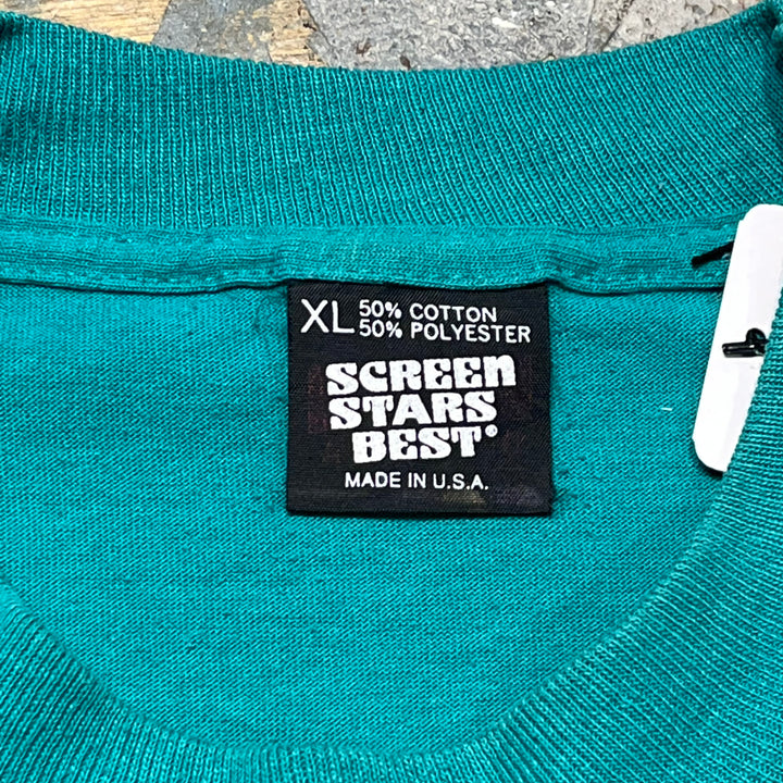 古着 USA製 90's〜/SCREEN STARS/スクリーン スターズ/シングルステッチ/プリントTシャツ/ サイズXL