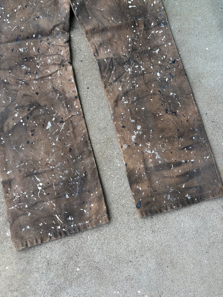 Carhartt Black Faded Duck Painter Pants W30 L30