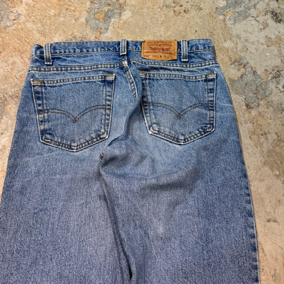 古着 USA製 95's Levi's/ リーバイス/ Denim Pants/デニムパンツ/ 550/ サイズ31×31
