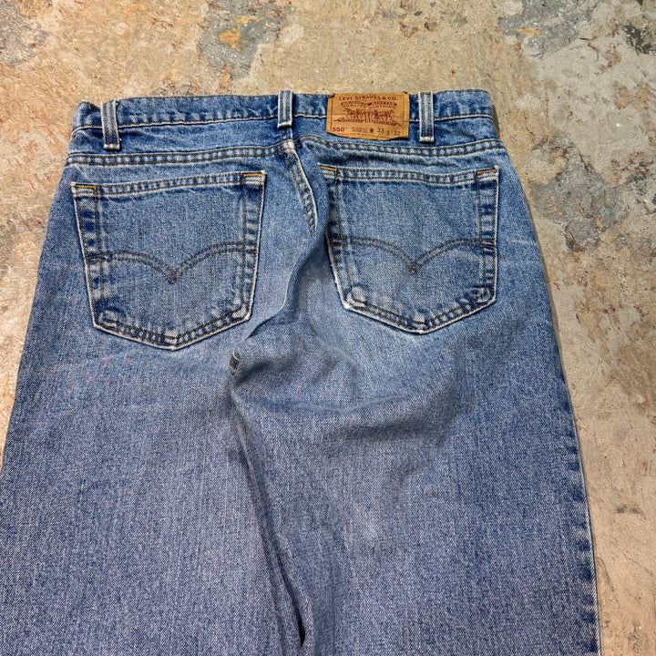 古着 USA製 95's Levi's/ リーバイス/ Denim Pants/デニムパンツ/ 550/ サイズ31×31