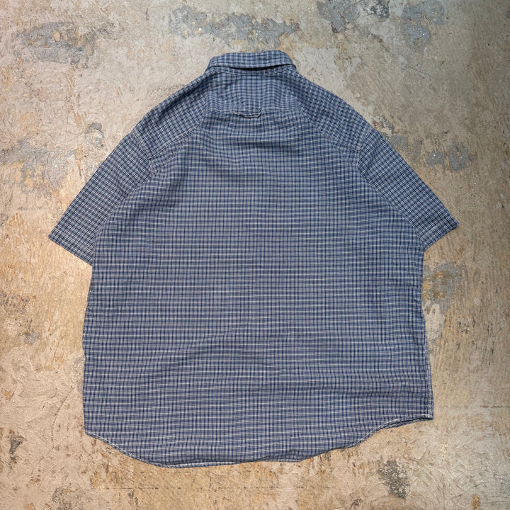 古着 GAP/ ギャップ/ 半袖シャツ/ チェック柄/ サイズL