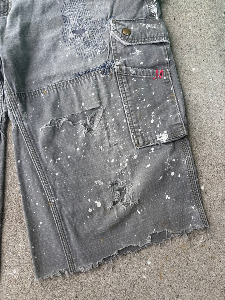 Carhartt Distressed Baggy Cargo Shorts W38