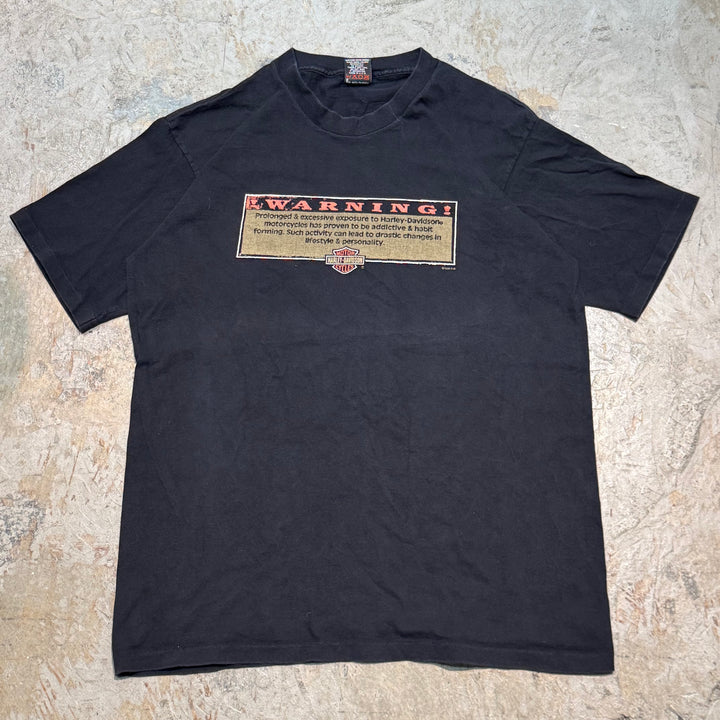 古着 USA製 90's Harley-Davidson/ハーレーダビッドソン/ プリントTシャツ/ サイズL