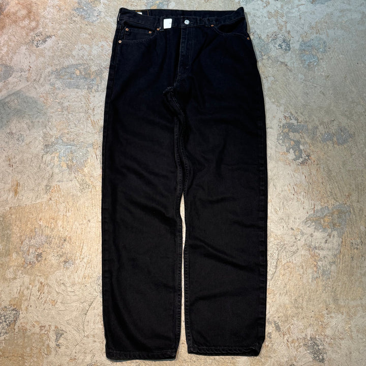 古着 Levi's/ リーバイス/ ブラックデニムパンツ/ 550/ 実寸サイズ34×33