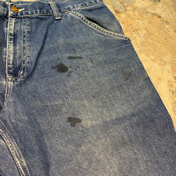 古着 Carhartt/ カーハート/ デニムペインターパンツ/ 実寸サイズ34×29