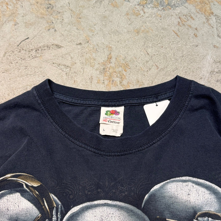 古着 FRUIT OF THE LOOM/ フルーツオブザルーム/ 三猿/ プリントTシャツ/ サイズL