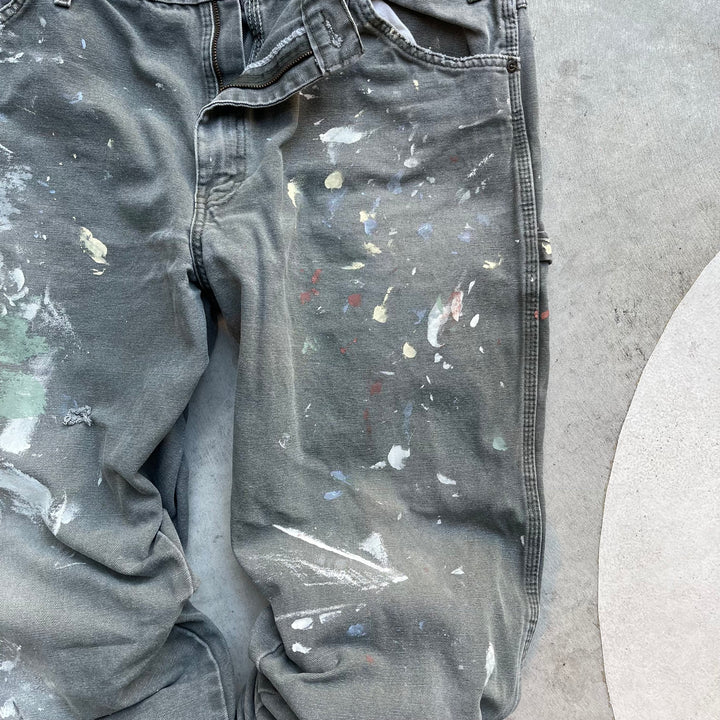 古着 Dickies/ディッキーズ/ダック地ペインターパンツ/実寸サイズ36×30