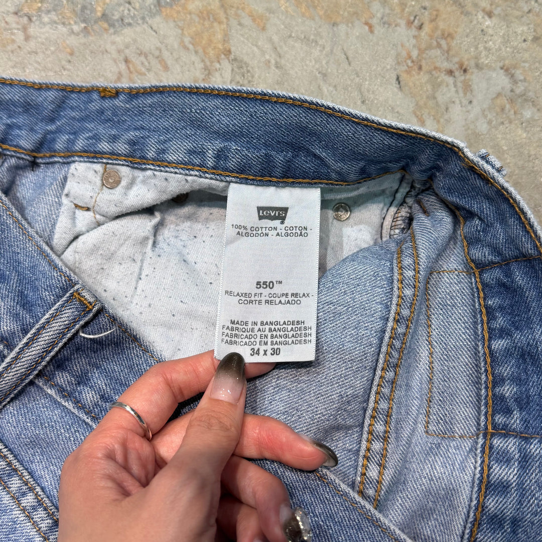 古着 Levi's/ リーバイス/ Denim Pants/デニムパンツ/ 550/ サイズ33×28