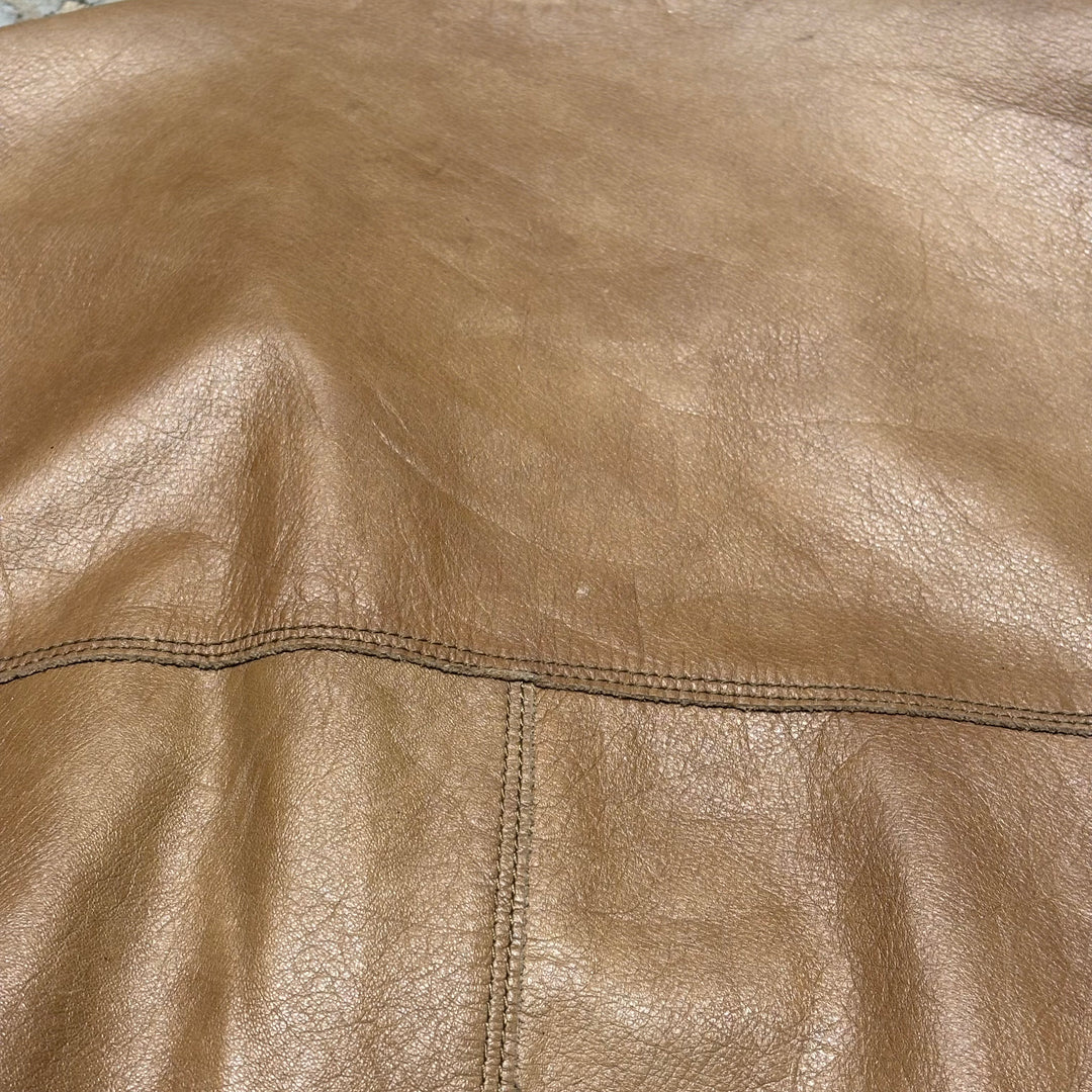 古着 WILSONS LEATHER/ ウィルソンズレザー/ 本革レザーハーフコート/ 牛革/ サイズM