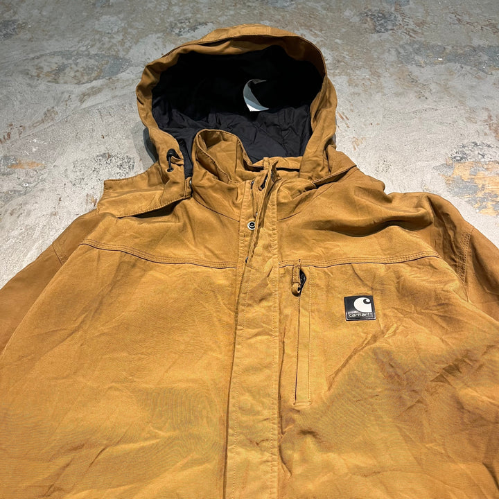 #3423 古着 Carhartt/カーハート/ shoreline jacket/ショアラインジャケット ウォータープルーフ /高通気性ナイロン/サイズXL