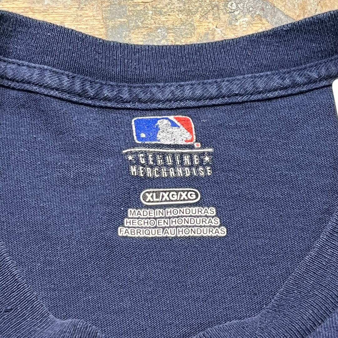 古着 MLB/REDSOX/レッド ソックス/プリントTシャツ/ リメイク/ サイズXL