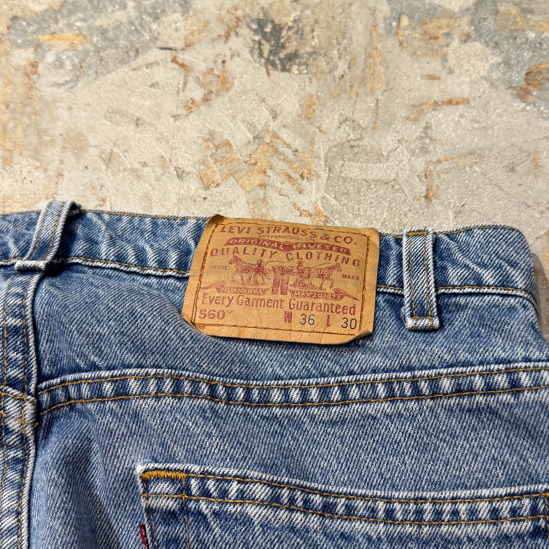 古着 USA製 98's Levi's/ リーバイス/ Denim Pants/デニムパンツ/ 560/ サイズ33×30