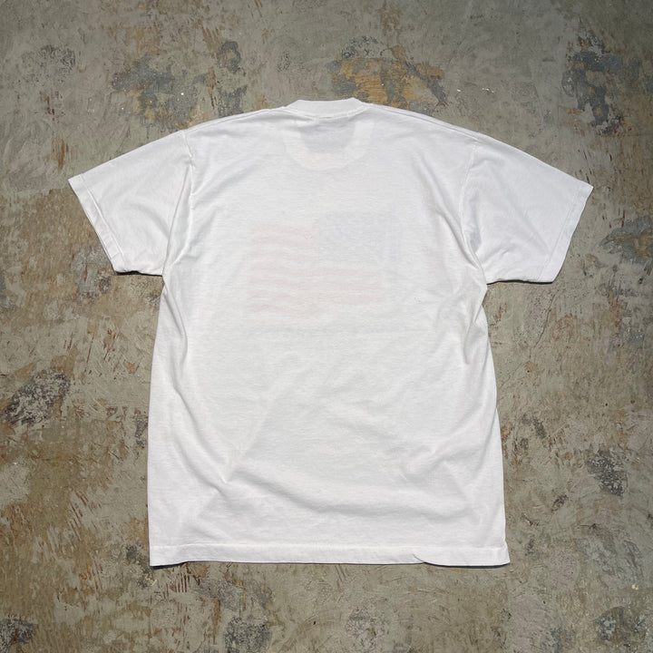 古着 USAVINTAGE / USA国旗 /企業系 / ヴィンテージ シングルステッチ プリントTシャツ / サイズL相当