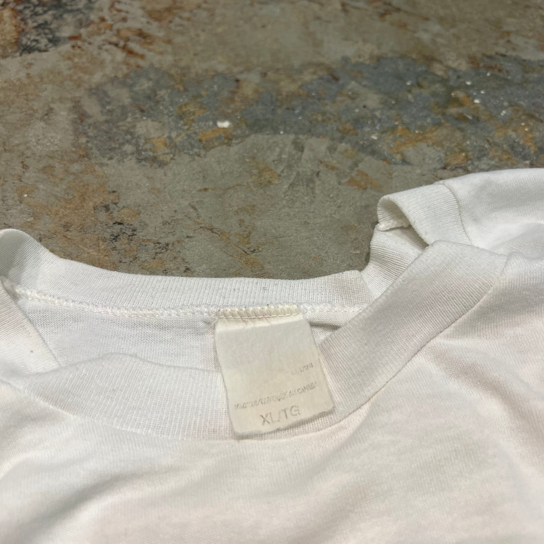 古着 ATTENTION/私には性格が違う！/ヴィンテージ シングルステッチ プリントTシャツ/サイズXL
