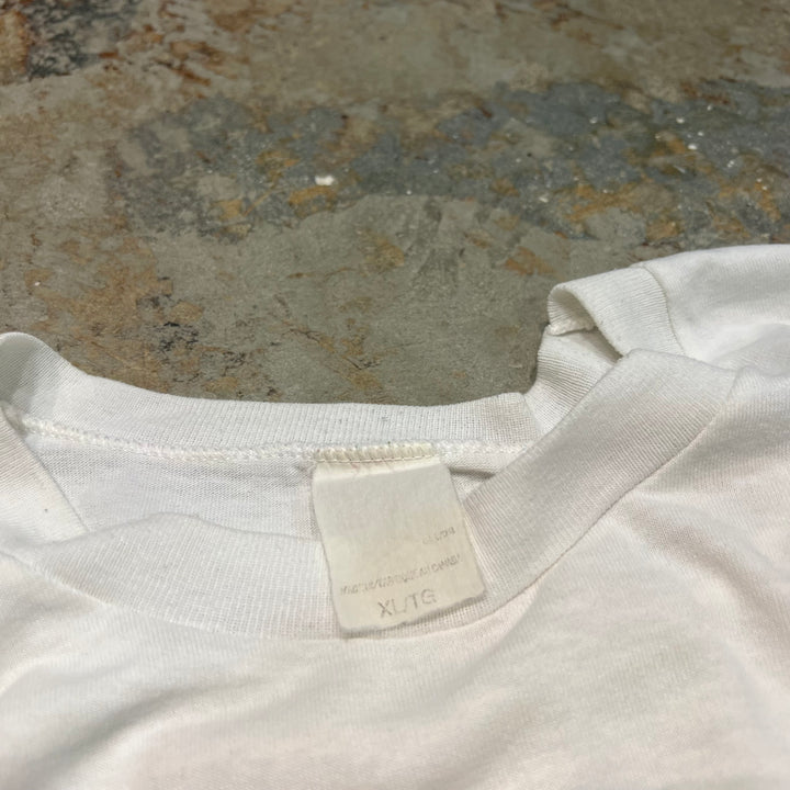 古着 ATTENTION/私には性格が違う！/ヴィンテージ シングルステッチ プリントTシャツ/サイズXL