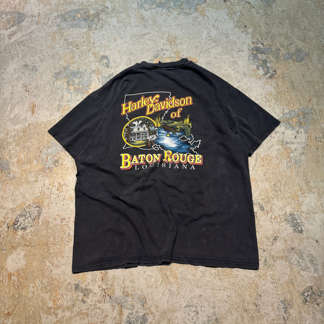 古着 USA製 Harley-Davidson/ハーレーダビッドソン/ プリントTシャツ/ サイズXXL