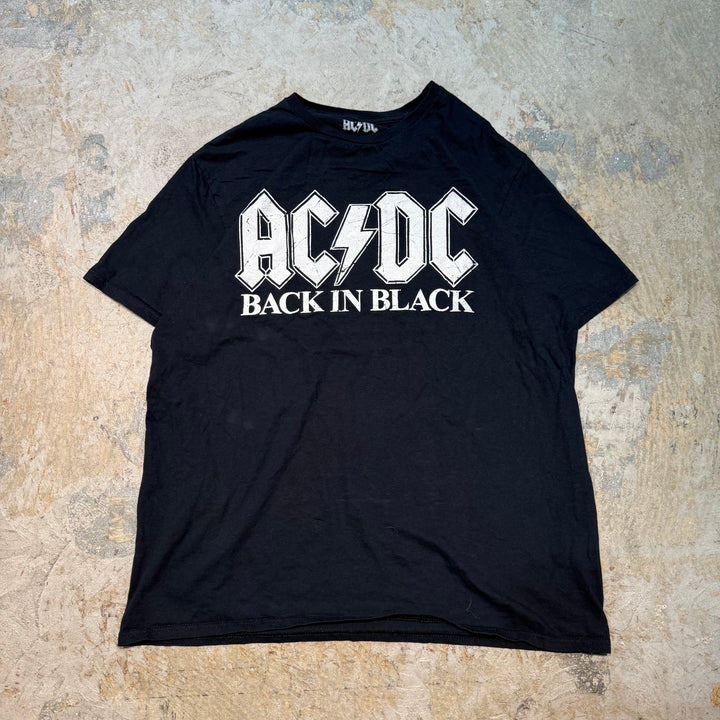 古着 AC/DC/アーティストTシャツ/ プリントTシャツ/ サイズXL