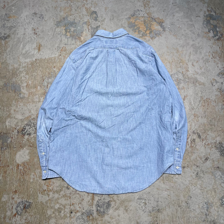 #4318 Ralph Lauren/ラルフローレン L/S B.D Shirts/ボタンダウンシャツ/CLASSIC FIT/サイズL