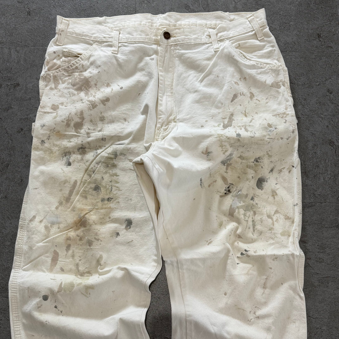 古着 Dickies ディッキーズ ペインターパンツ  実寸サイズ37×31