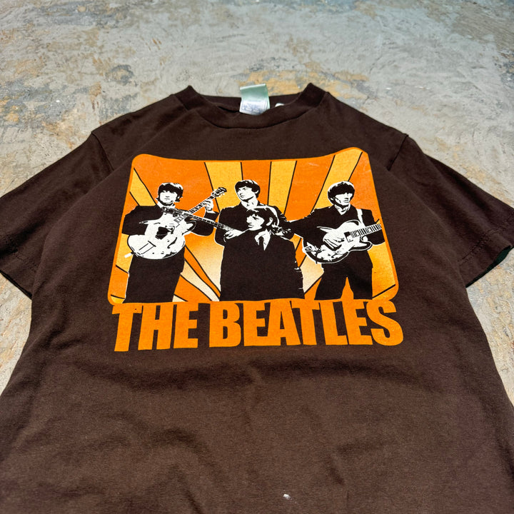 古着 BEATLES/ビートルズ/アーティストプリントTシャツ/サイズS