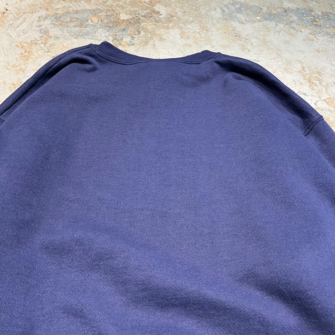 #4072 古着 90's Hanes/ヘインズ/Heavy Weight/Crew neck Sweat/クルーネックスウェット/TAHOE SLE/企業系/MADE IN USA/サイズL
