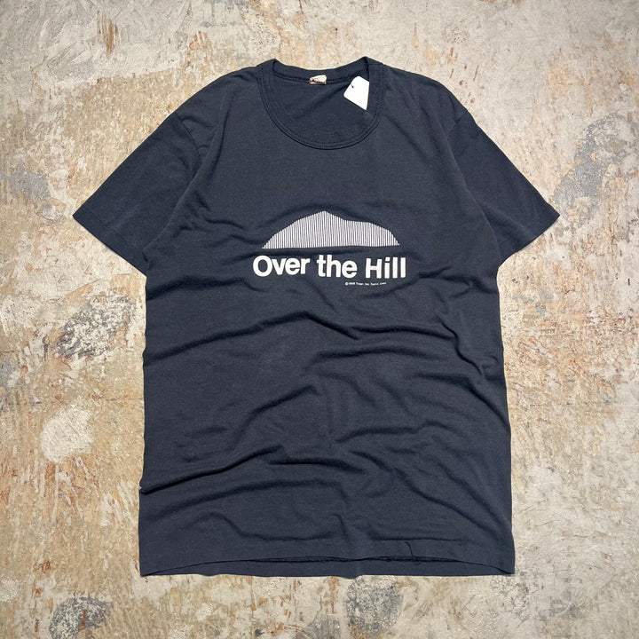 #4726 古着 86's trisar inc/ヴィンテージ シングルステッチ Tシャツ/カナダ製/OVER THE HILL/サイズM