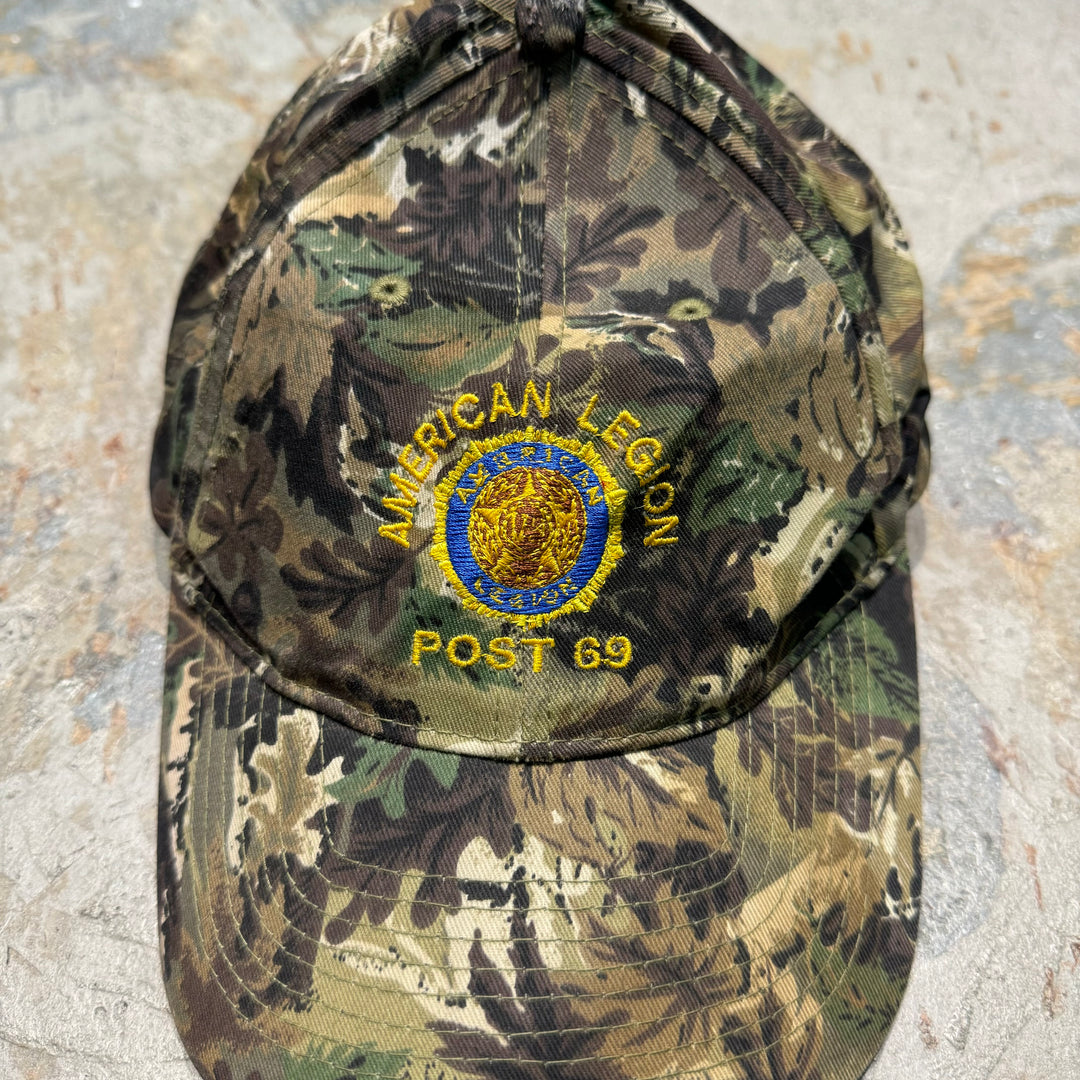 古着 AMERICAN LEGION POST 69/リアルツリーカモキャップ