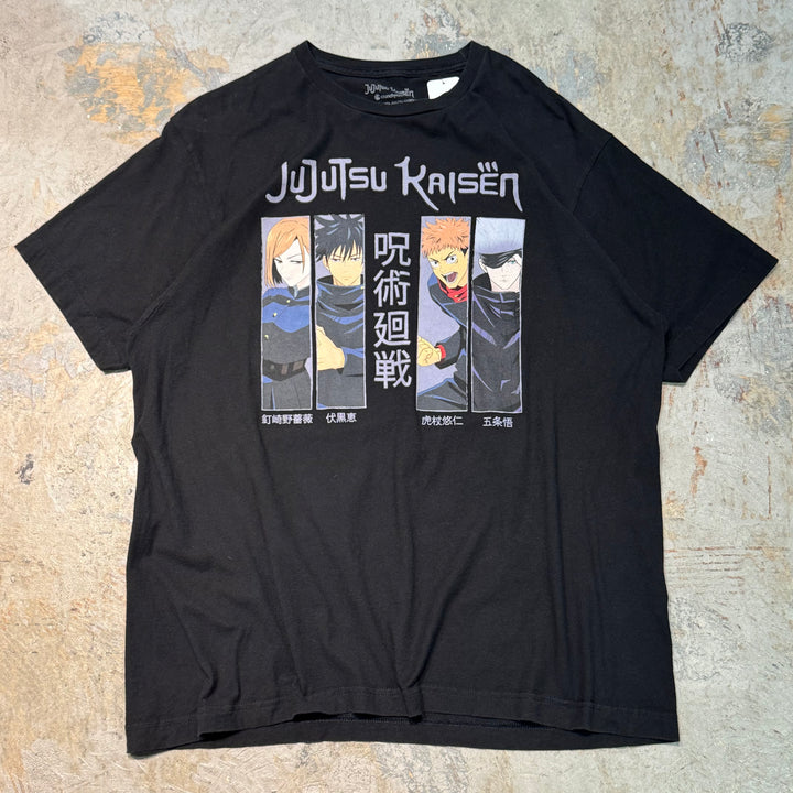 古着 JUJUTSU KAISEN / 呪術廻戦/ アニメTシャツ/サイズXL