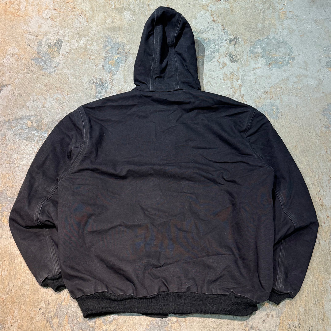 古着 USA製 Carhartt/ カーハート/ アクティブジャケット/ ダック地/ 中綿/ 裏地キルティング/ サイズXL