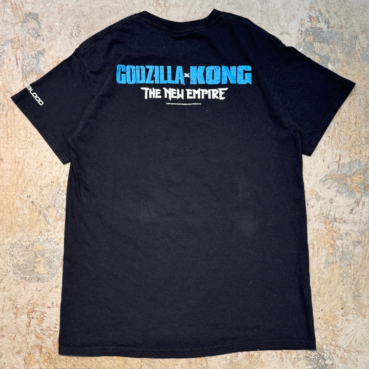 古着 GILDAN/ プリントTシャツ/ GODZILLA vs KONG/ サイズM
