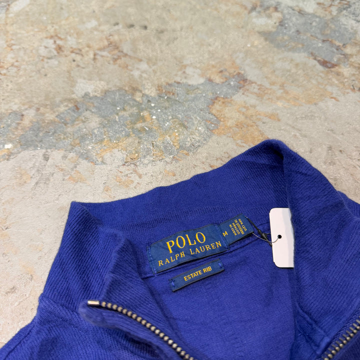 古着 POLO by Ralph Lauren/ ポロラルフローレン/ ハーフジップニットセーター/ サイズM
