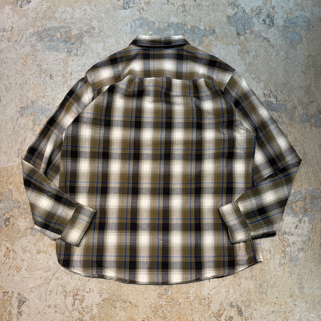 古着 carhartt/カーハート/ 長袖シャツ/チェック柄/サイズL