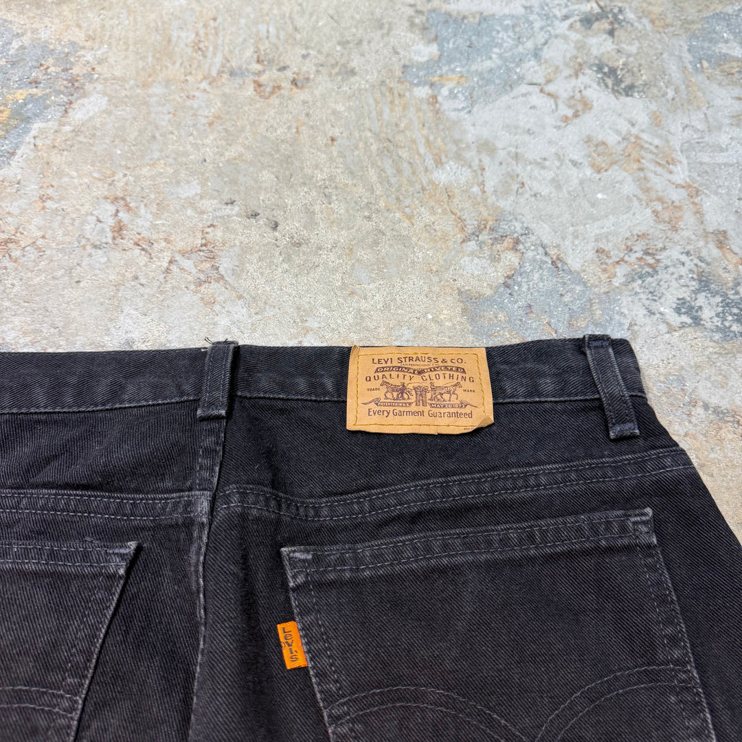古着 Levi's/リーバイス/ブラックデニムパンツ/501/サイズ33×29