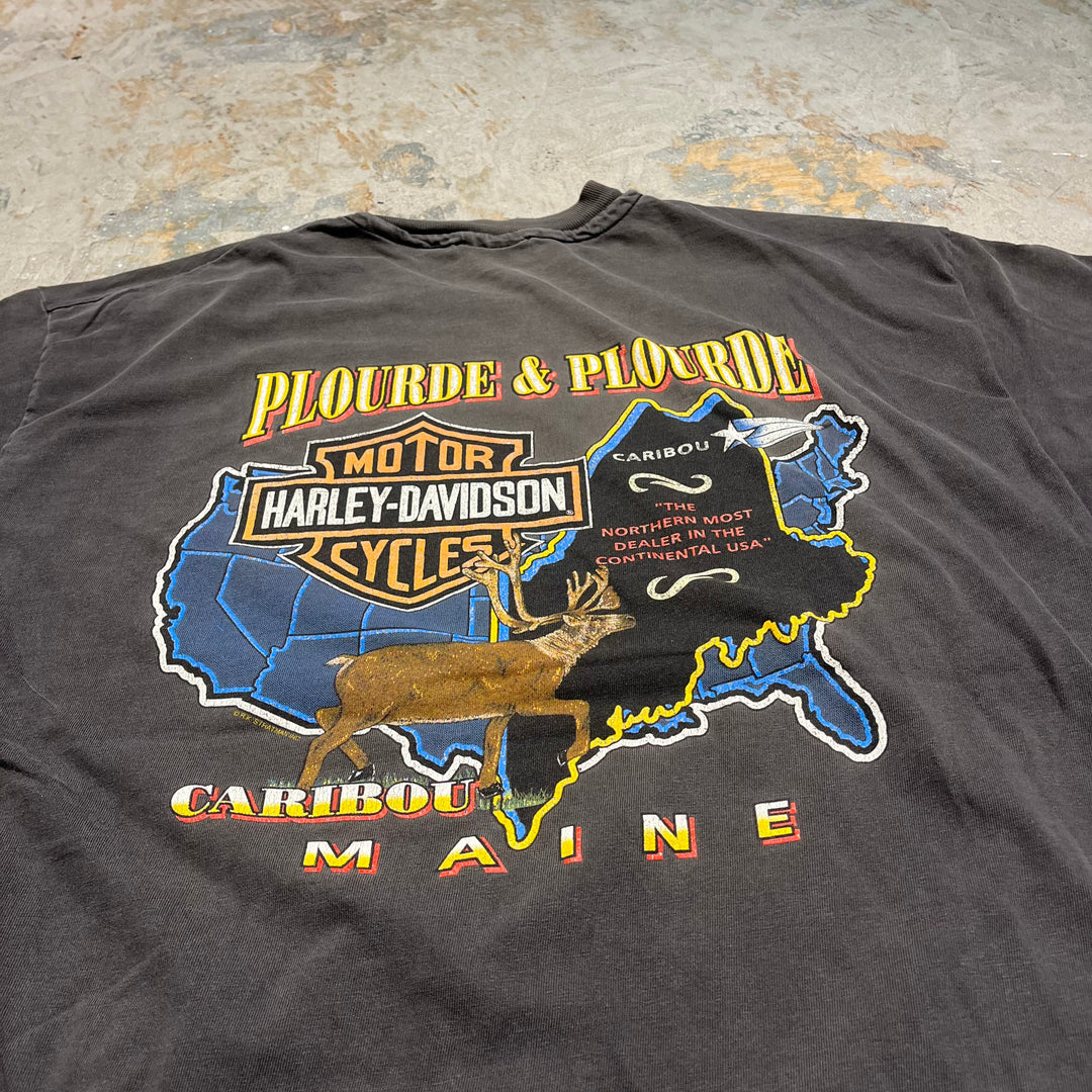 #4292 Harley-Davidson/ハーレーダビッドソン/short sleeve t-shirt Tee/シングルステッチ/半袖Tシャツ/MADE IN U.S.A/サイズXL