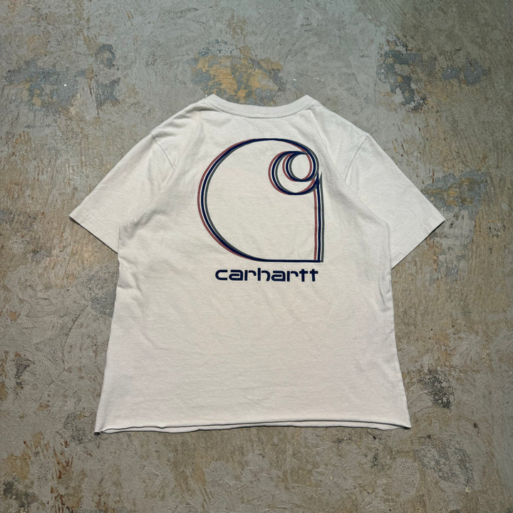 古着 Carhartt/ カーハート/ ポケット ロゴ Tシャツ/ サイズS