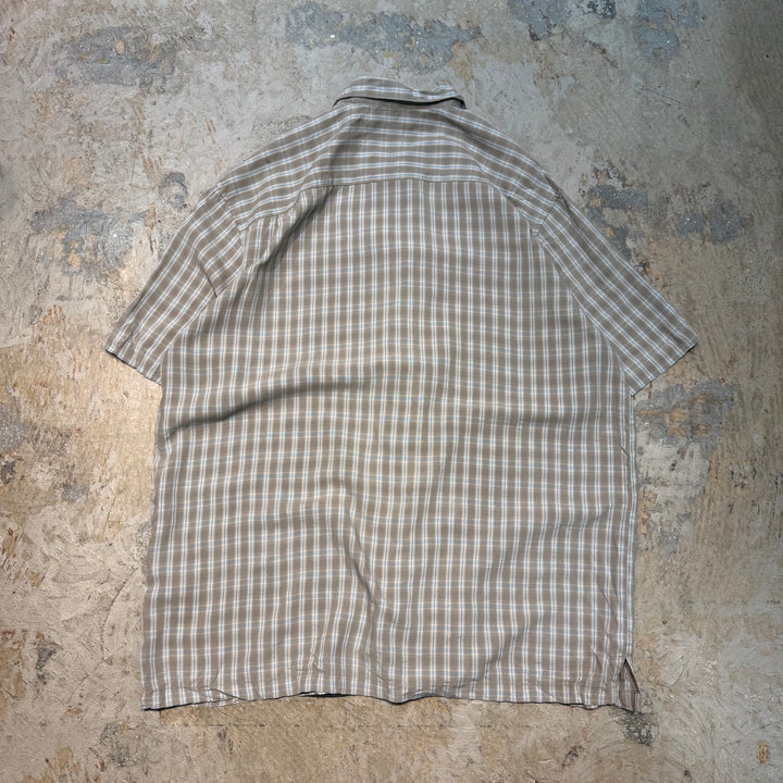 古着 Columbia/ コロンビア/ 半袖シャツ/ チェック柄/ サイズL