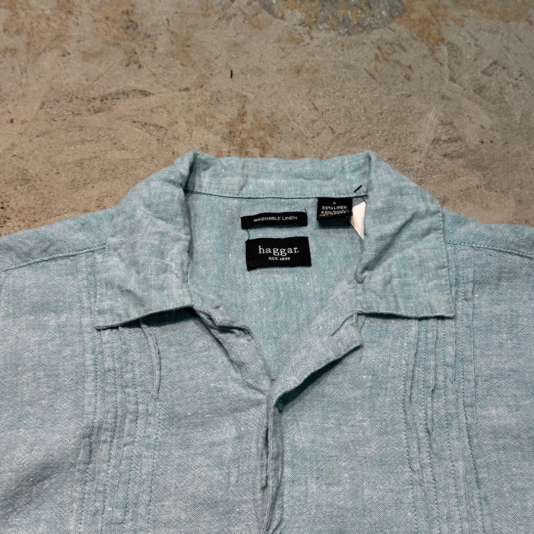 古着 USAVINTAGE/ 半袖シャツ/ 無地/ サイズL