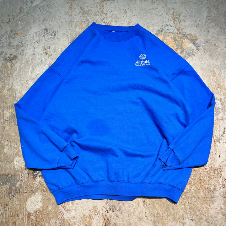 #3460 古着 Unknow/Crewneck sweat/クルーネックスウェット/企業ロゴ/サイズ2XL