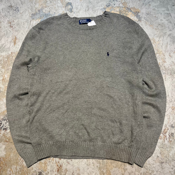 古着 POLO by Ralph Lauren/ ポロラルフローレン/  クルーネックニットセーター/ サイズM
