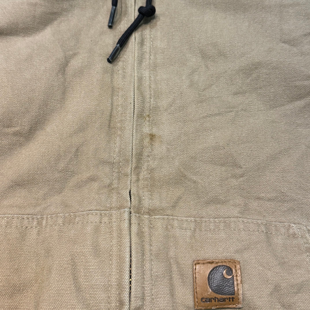古着 Carhartt/ カーハート/ アクティブジャケット/ ダック地/ 裏地キルティング/ サイズXL