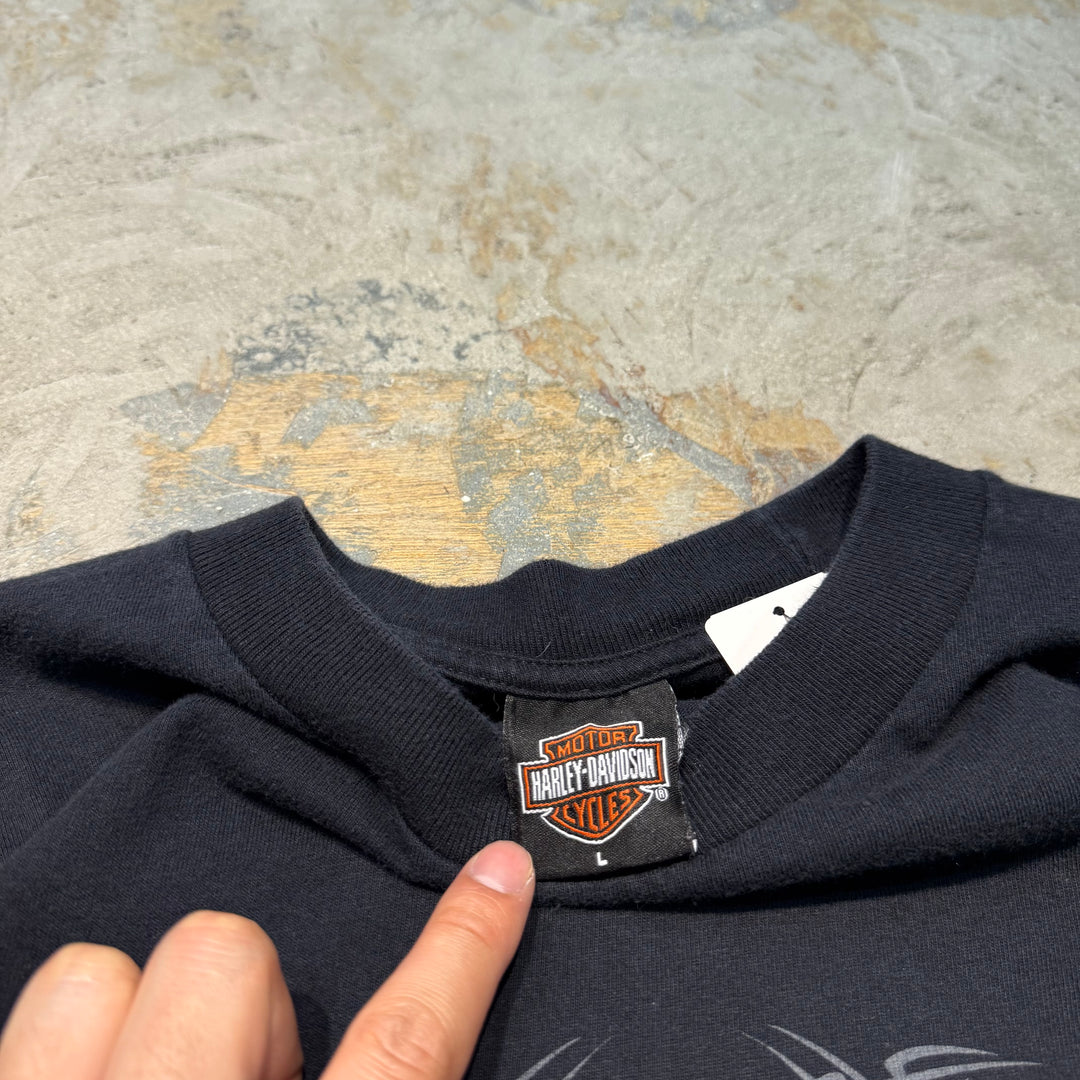 古着 USA製 Harley-Davidson/ハーレーダビッドソン/ プリントTシャツ/ サイズL