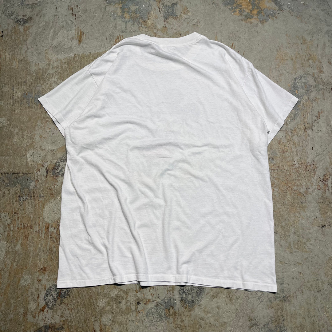 #4687 古着 ミッキーマウス ディズニー/ヴィンテージ シングルステッチ Tシャツ/サイズ2XL相当