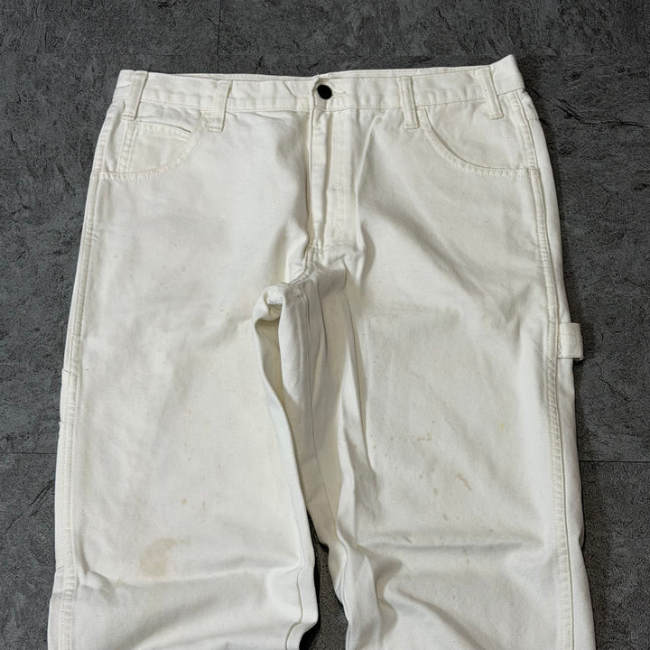 古着 Dickies ディッキーズ ペインターパンツ  実寸サイズ33×30
