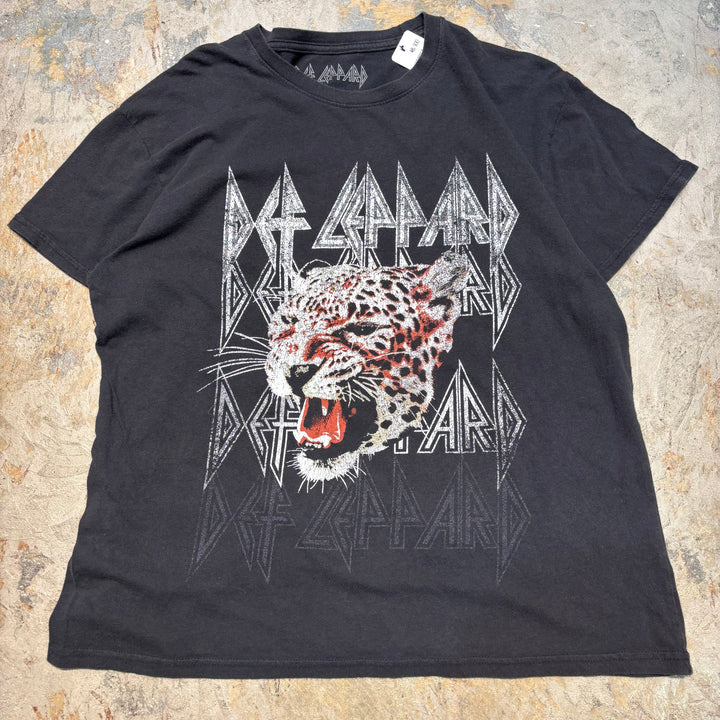 古着 DEF LEPPARD/ デフレパード/ アーティストTシャツ/ サイズXL