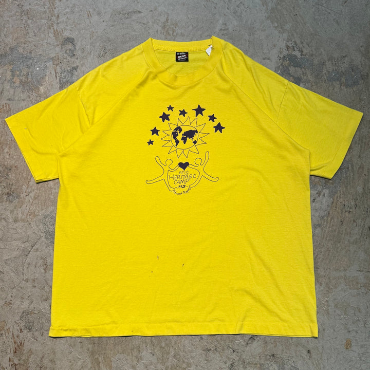 古着 USA製 90's FRUIT OF THE LOOM/ フルーツオブザルーム/ プリントTシャツ/ シングルステッチ/ サイズXXL